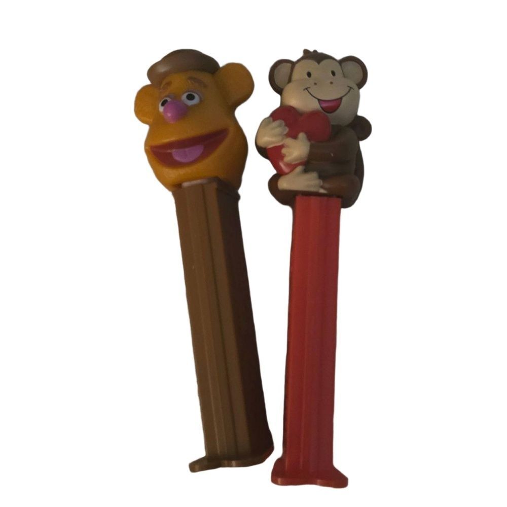 Vintage PEZ Character Candy Dispensers Lot 7 Muppets Santa Boy Duck  Collectible - Picture 4 of 4